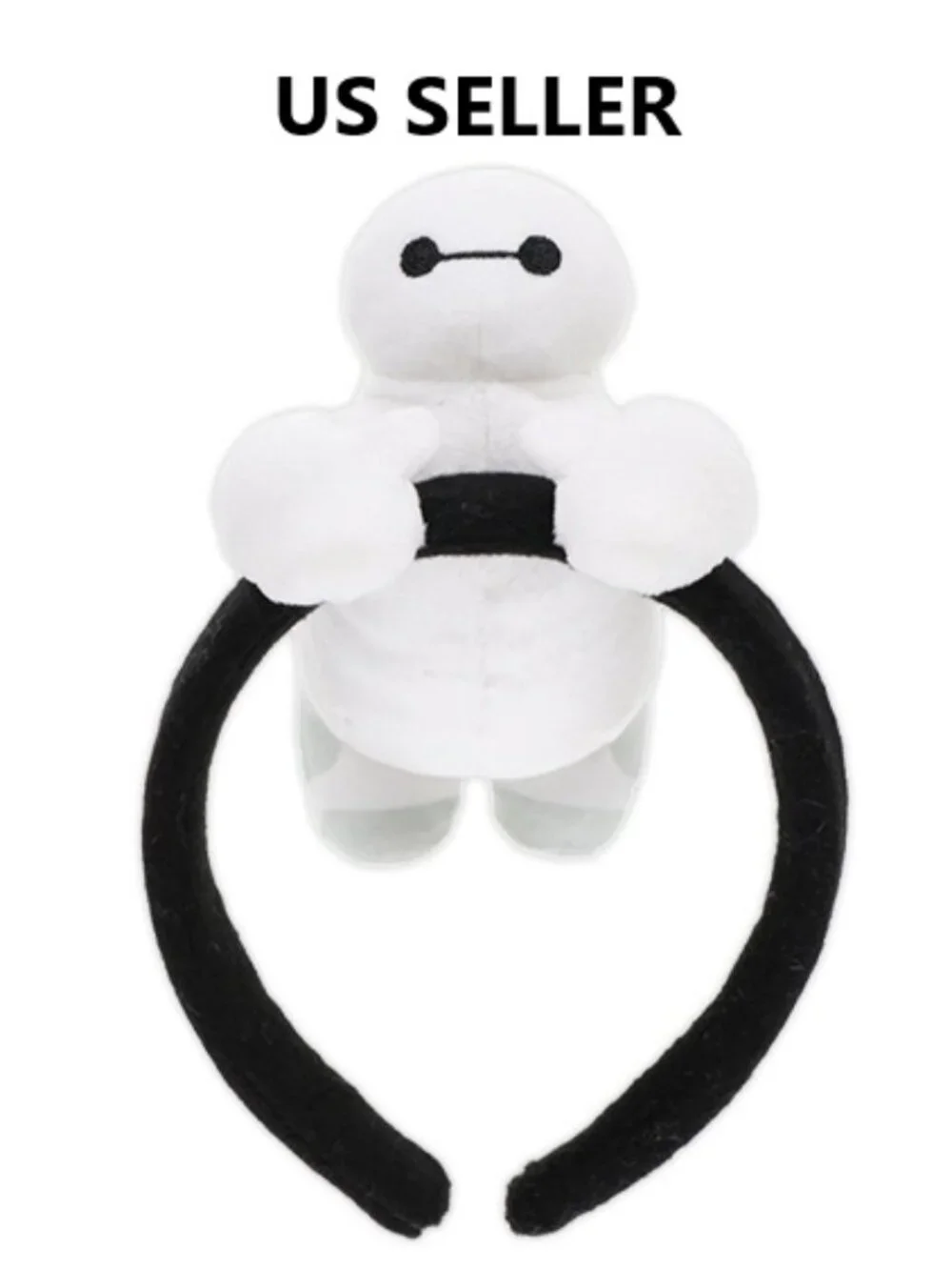 Tokyo Disney Resort Baymax Plush Ear Headband Big Hero 6 Japan NWT